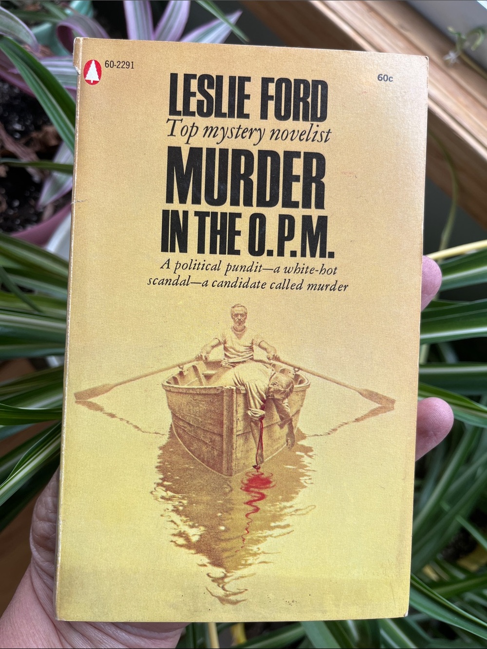 MURDER In The OPM by Leslie Ford 1942 Paperback Popular Library Vtg 40s Mystery